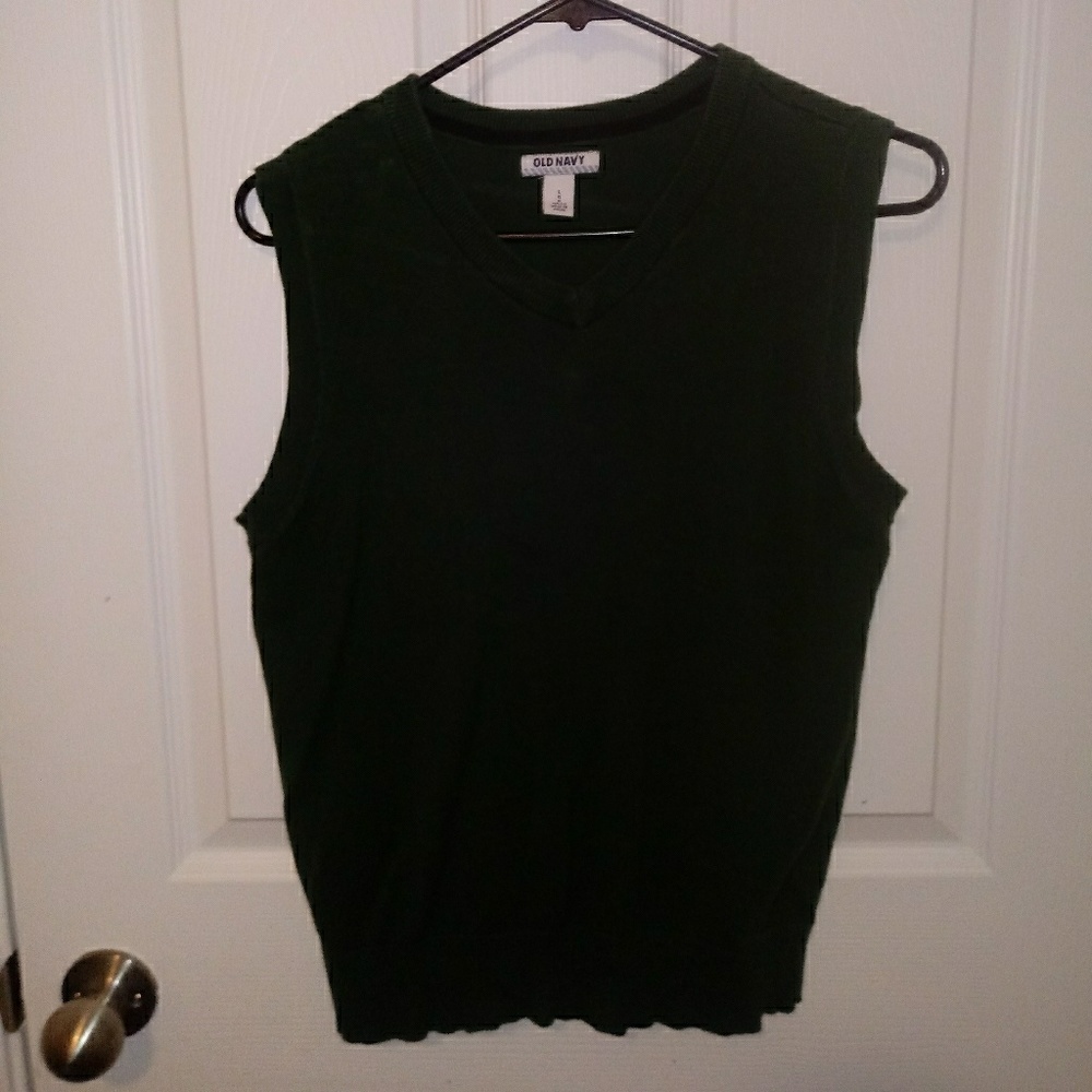 Hunter Green Sweater Vest